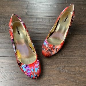 Style & Co Size 7 Multicoloured 3.5 Inch High Heels